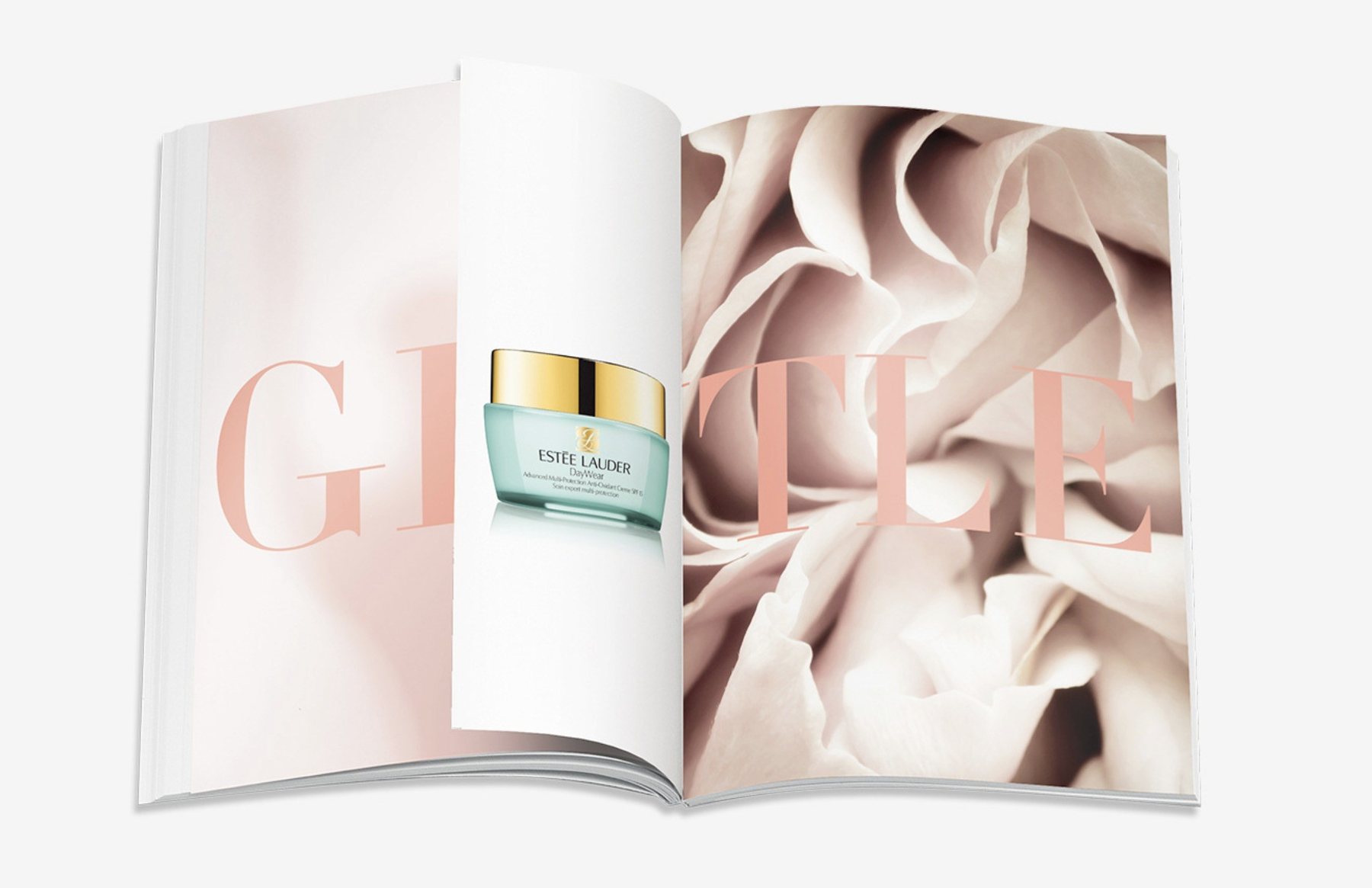 A tipped-in page pairing a quotation with the product