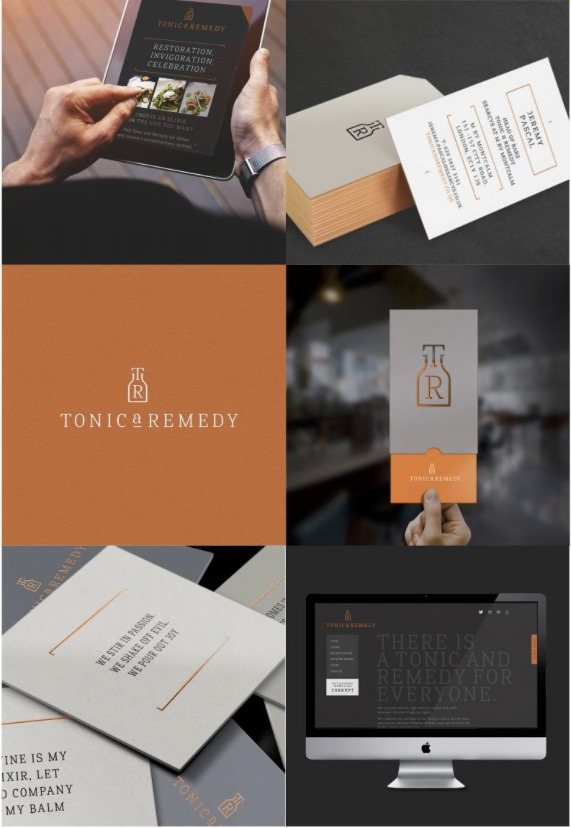 Website, business cards, logotype, invitations and info cards: Restoration, invigoration, celebration; We stir in passion