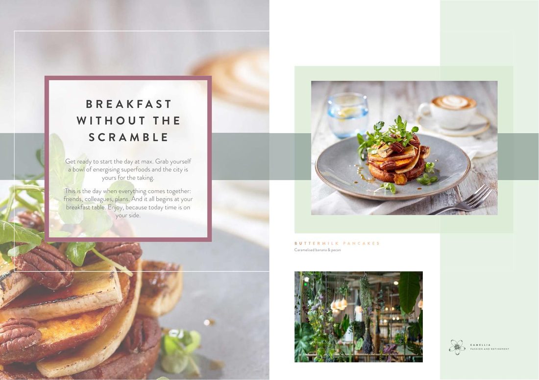 SS19 lookbook spread: Breakfast without the scramble